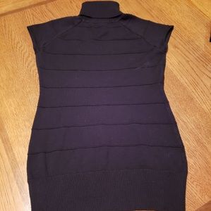 Black mini sweater dress Size M